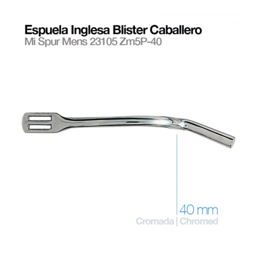ESPUELA INGLESA BLISTER CONTACTO CABALLERO