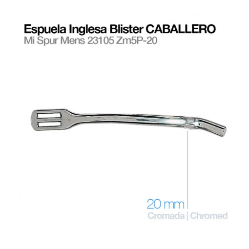 ESPUELA INGLESA BLISTER CONTACTO CABALLERO
