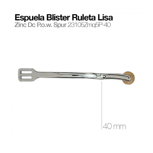 ESPUELA BLISTER RULETA LISA