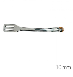 ESPUELA INGLESA BLISTER INOX RULETA NIÑO