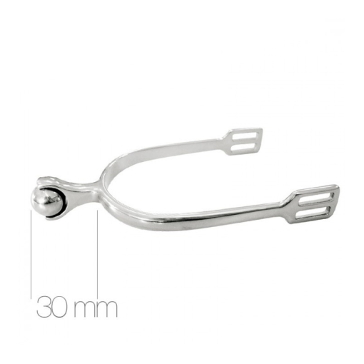 ESPUELA INGLESA INOX CON BOLA