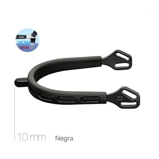 ESPUELA SPRENGER CONTACTO 10MM GOMA NEGRO INOX