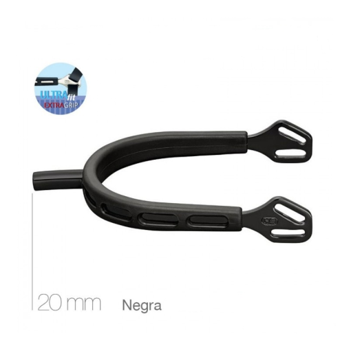 ESPUELA SPRENGER CONTACTO 20MM GOMA NEGRO INOX