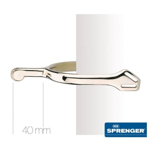 ESPUELA SPRENGER CONTACTO 40MM ORO INOX