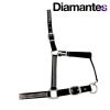 CABEZADA CUADRA CON DIAMANTES