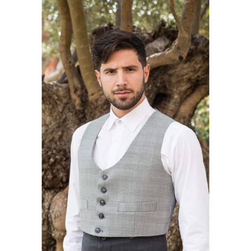 TRAJE CORTO PRÍNCIPE DE GALES ELÁSTICO