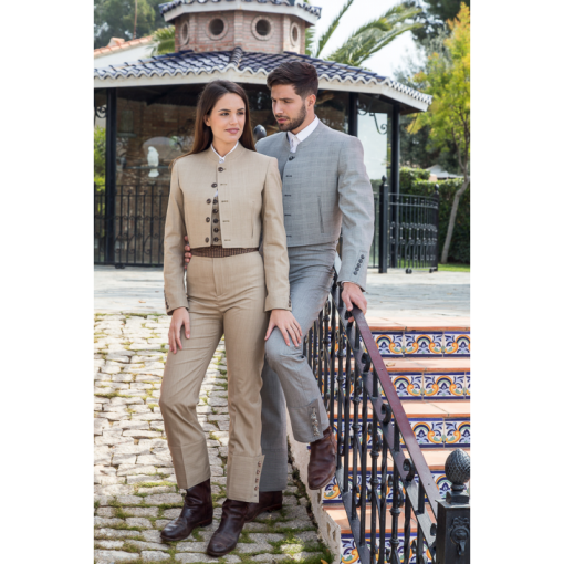 TRAJE CORTO PRÍNCIPE DE GALES ELÁSTICO