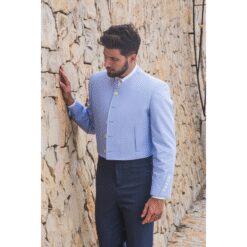 TRAJE CORTO NÁPOLES RAYAS PANTALÓN MENORCA ELÁSTICO