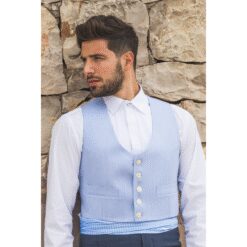 TRAJE CORTO NÁPOLES RAYAS PANTALÓN MENORCA ELÁSTICO