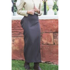 TRAJE AMAZONA HABANA COMBINADO ELÁSTICO