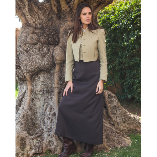 TRAJE AMAZONA MILANO COMBINADO ELÁSTICO