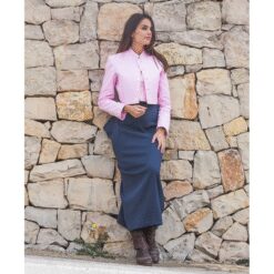 TRAJE AMAZONA NÁPOLES PATA DE GALLO ELÁSTICO