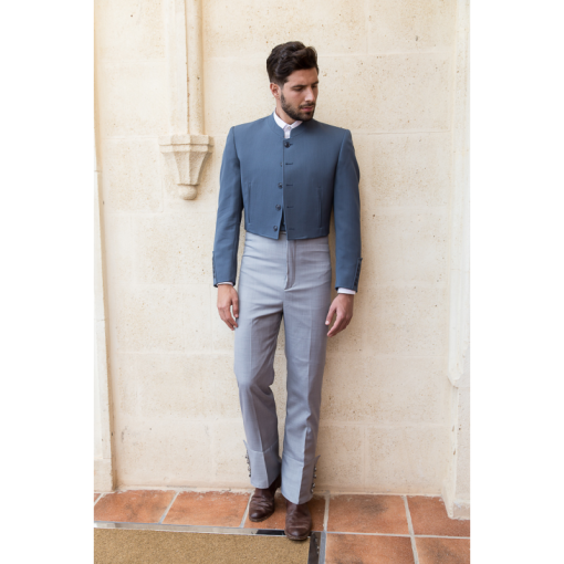TRAJE CORTO CANUTILLO COMBINADO (ELÁSTICO)
