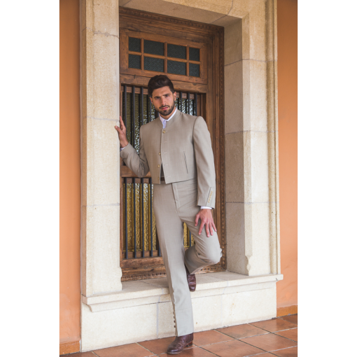 TRAJE CORTO HABANA ELÁSTICO