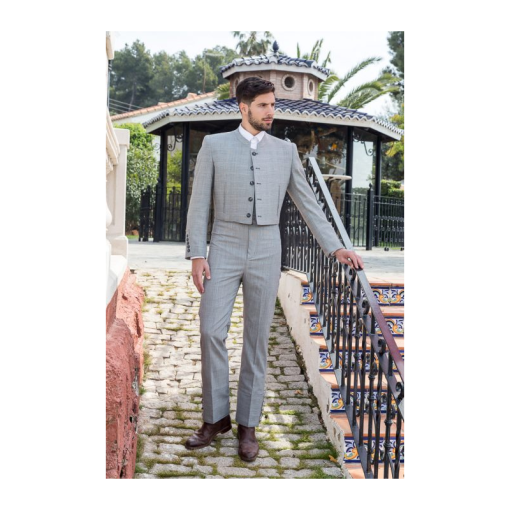 TRAJE CORTO PRÍNCIPE DE GALES ELÁSTICO