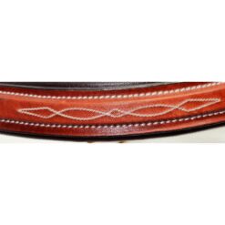 Cabezada cuadra cuero engrasado