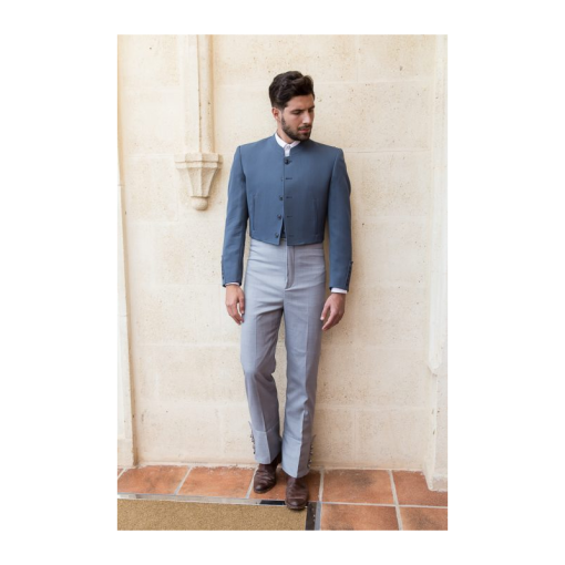 TRAJE CORTO CANUTILLO COMBINADO ELÁSTICO