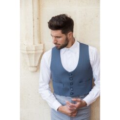 TRAJE CORTO CANUTILLO COMBINADO (ELÁSTICO)