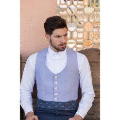 TRAJE CORTO FRESCO CONBINADO