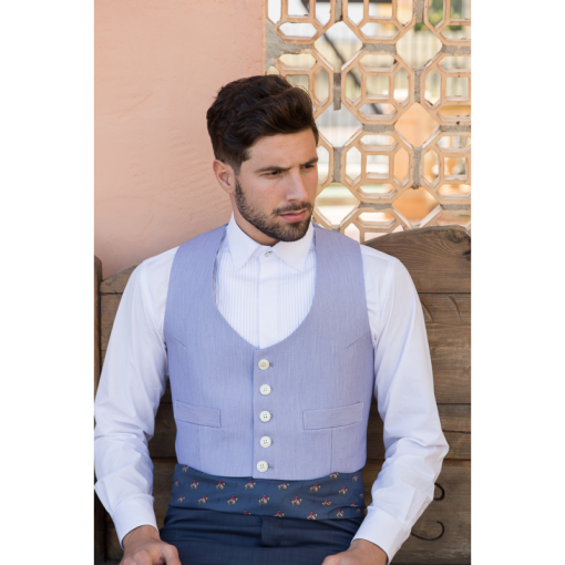 TRAJE CORTO FRESCO COMBINADO