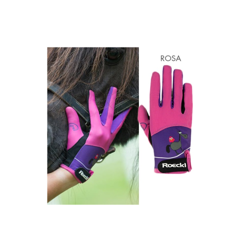 GUANTE ROECKL 3305-252 KANSAS NIÑOS (PAR)