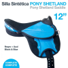 SILLA SINTÉTICA PONY SHETLAND COMPLETA 12"