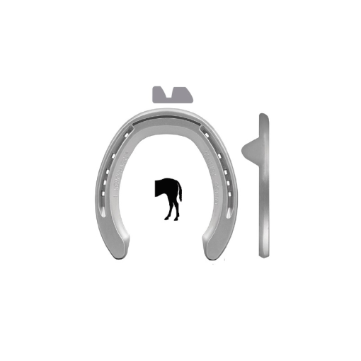 HERRADURA KERCKHAERT ALU CENTURY SUPPORT ALUMINIO 2 PESTAÑAS POSTERIOR