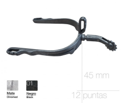 ESPUELA VAQUERA INOX GALLO VUELTO