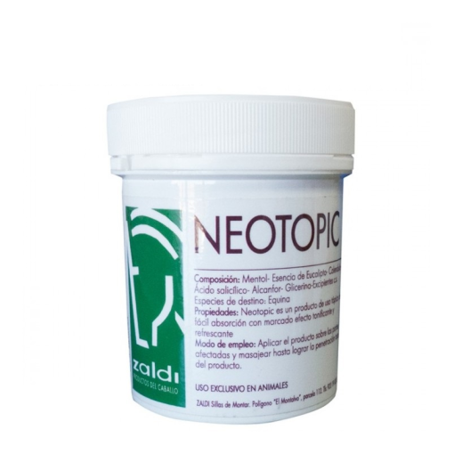 ZALDI RELAJANTE TENDONES MUSCULAR NEOTOPIC 100gr