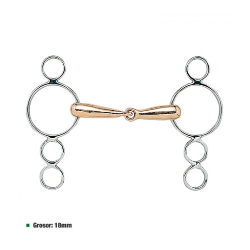 BOCADO PESSOA INOX COBRE 18mm