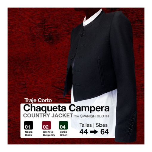 TRAJE CORTO CHAQUETA CAMPERA
