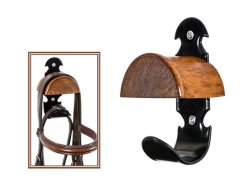 PORTABRIDA MADERA STUBBS RETRO BRIDLE RACK