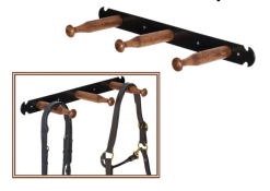 PORTABRIDA MADERA TRIPLE STUBBS RETRO TACK PEGS