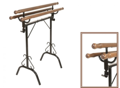 PORTASILLA MADERA ALTO STUBBS RETRO SADDLE HORSE