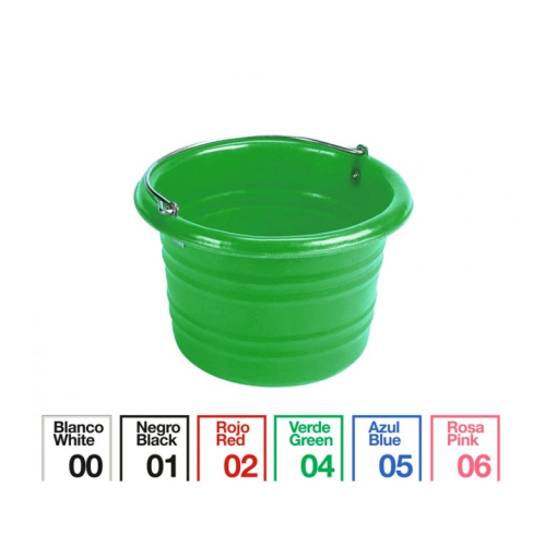 COMEDERO CUBO CON ASA STUBBS S43 25 Litros