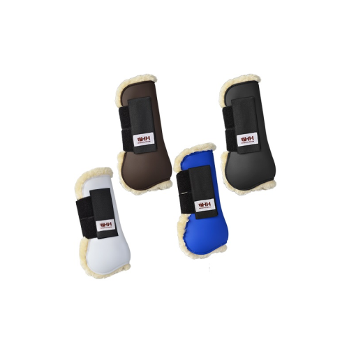 PROTECTOR HH DELUXE TENDON DELANTERO CON BORREGUILLO (PAR)