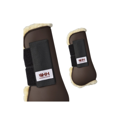 PROTECTOR HH DELUXE TENDON DELANTERO CON BORREGUILLO (PAR)