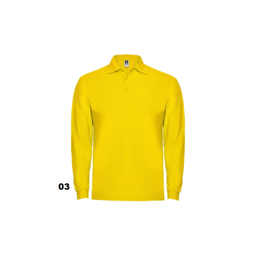 POLO MANGA LARGA CABALLERO PERSONALIZADO
