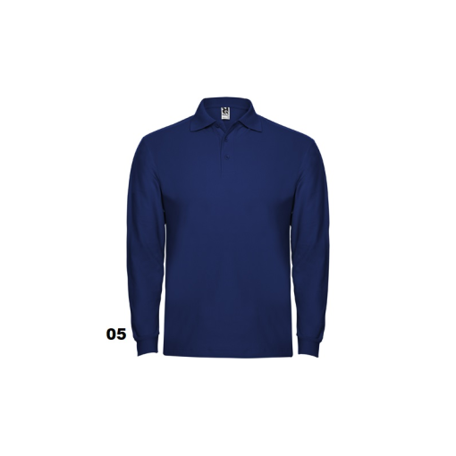 POLO MANGA LARGA CABALLERO PERSONALIZADO