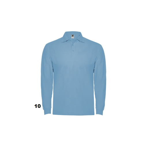 POLO MANGA LARGA CABALLERO PERSONALIZADO