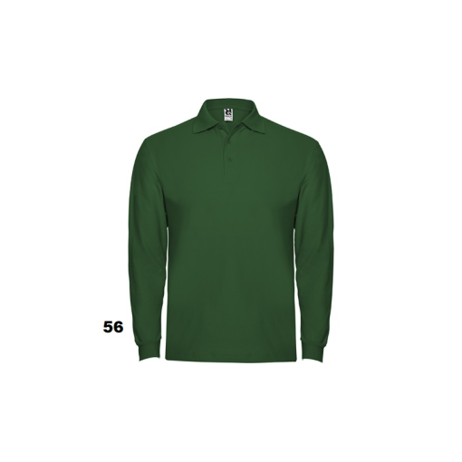 POLO MANGA LARGA CABALLERO PERSONALIZADO