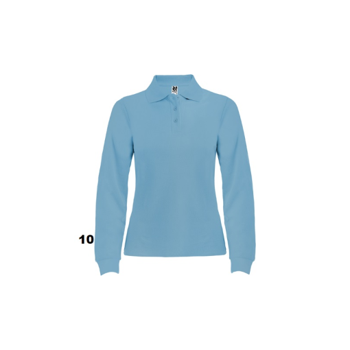 POLO SEÑORA MANGA LARGA PERSONALIZADO