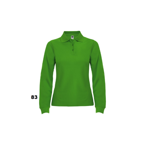 POLO SEÑORA MANGA LARGA PERSONALIZADO