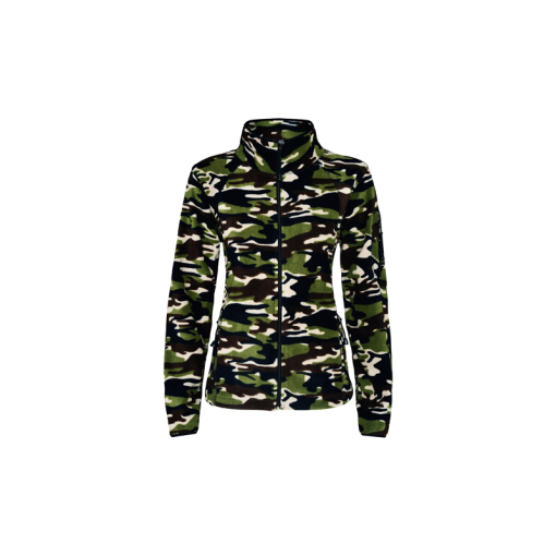 CHAQUETA POLAR CON CREMALLERA SEÑORA PERSONALIZADA