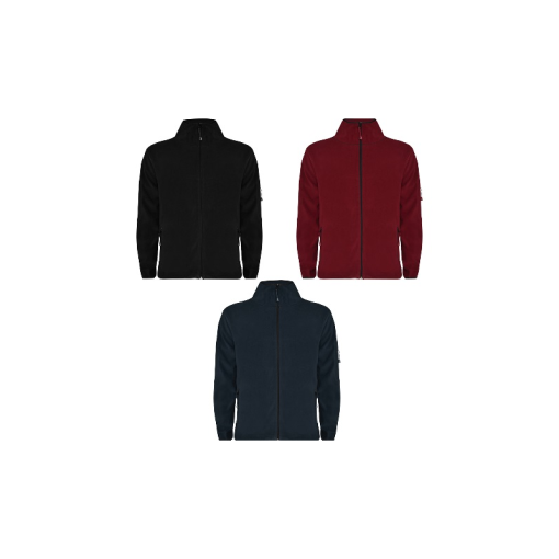 CHAQUETA POLAR CON CREMALLERA CABALLERO PERSONALIZADA