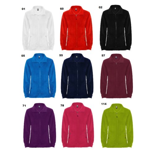 CHAQUETA POLAR PIRINEO SEÑORA PERSONALIZADA