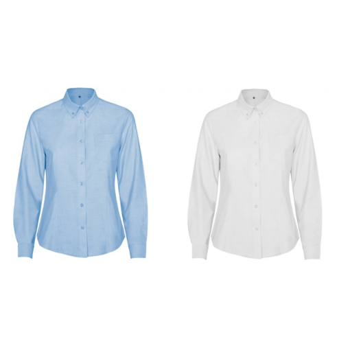 CAMISA OXFORD SEÑORA PERSONALIZADA