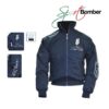 CHAQUETA CAZADORA SPORT BOMBER AZUL