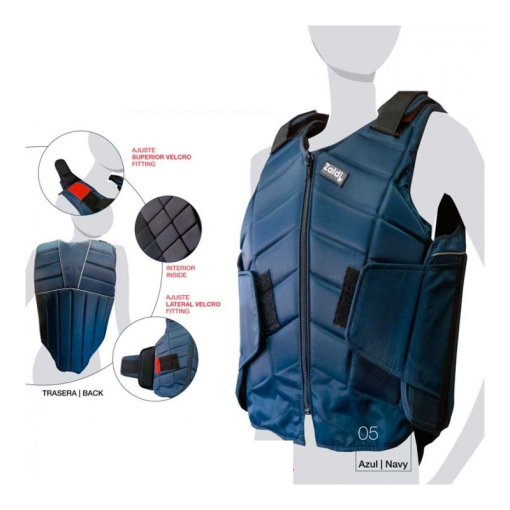 PROTECTOR BODY HOMOLOGADO D00 AZUL