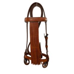 CABEZADA VAQUERA LISA ARTESANAL EQUIVAN PAVONADA